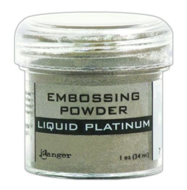 Embossing poeder -  Liquid Platinum