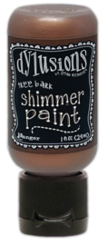 Tree Bark - Dylusions Shimmer Paint Flip Cap Bottle
