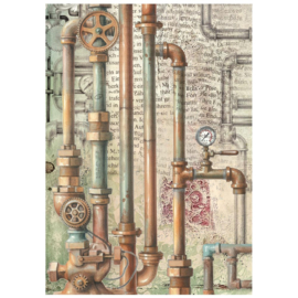 Gardens of Time Backgrounds - Rijstpapier