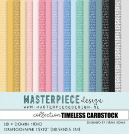 Masterpiece Papiercollectie -Timeless Cardstock