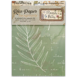 Flowers and Poems - Mini Rijstpapier