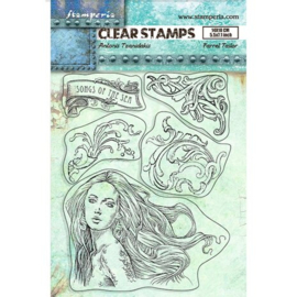 Songs of the Sea Mermaid - Clearstamp