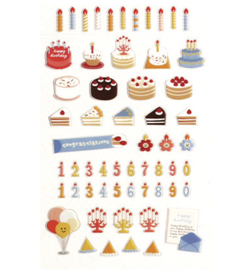 Birthday - Mini Stickers