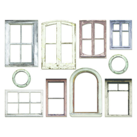 Tim Holtz Baseboards Window Frames