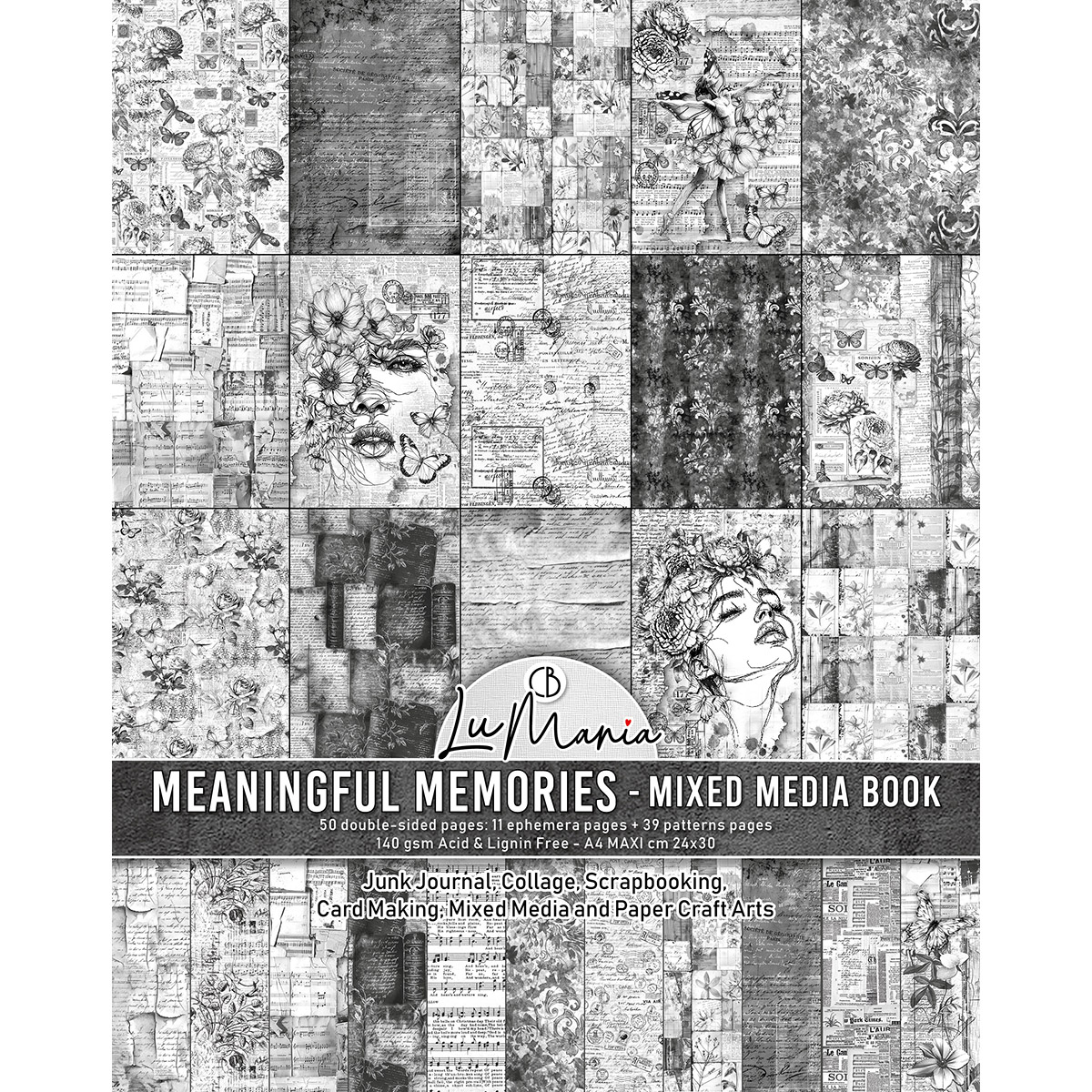Mixed Media book Meaningful Memories Maxi