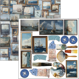 An Artist Journey - Fussy Cut Pad