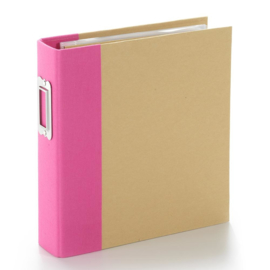 Simple Stories Sn@p! Designer Binder - Pink