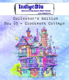 Collectors Edition no.65 Clockwork Cottage - Clingstamp A7