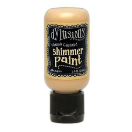 Vanilla Custard - Dylusions Shimmer Paint Flip Cap Bottle