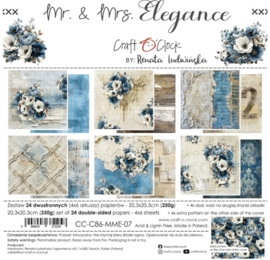 Mr. & Mrs. Elegance 8x8 Inch Paper Set