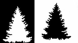 Fir Tree - Stencil