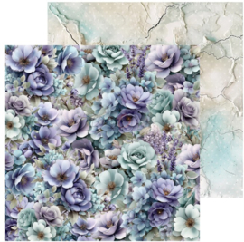 Flowers of Delight 6x6 Inch Paper Set