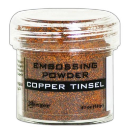 Embossing poeder -  Copper Tinsel