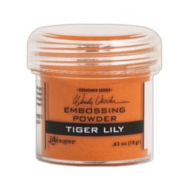 Embossing poeder -  Tiger Lily