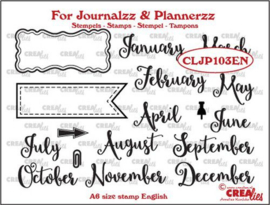 Journal & Planner Months ENG