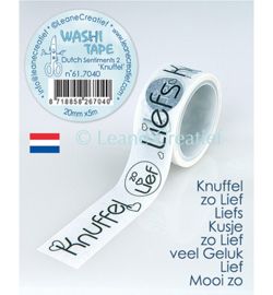 Nederlandse Teksten - Washi Tape