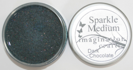 Dark Chocolate - Sparkle Clear Gel
