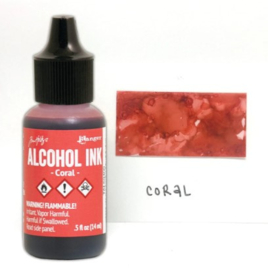 Coral - Alcohol Inkt