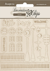 Silent Sea Village Little Town - Decorative Chips
