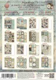 Voyages Fantastiques - Junk Journal Stickers, Backgrounds, Cut-Outs