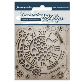Gears and Clocks - Decorative Chips