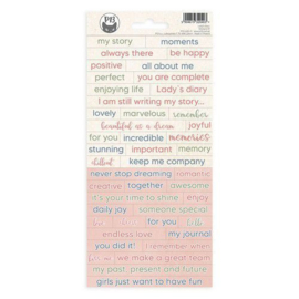 Lady‘s Diary 01 -  Sticker Sheet