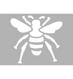 Bee - Stencil A5