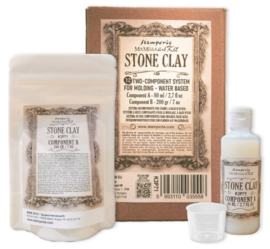 Stone Clay Mixed Media Art Kit