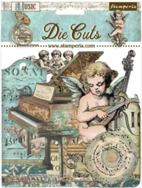Music Die Cuts - Chipboard