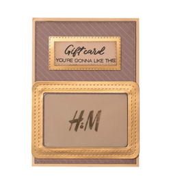 Gift card blister die Essentials nr.1001