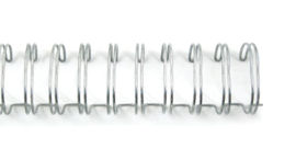 the Cinch Wire Binders 5/8" 1,6cm - Silver 2 pcs