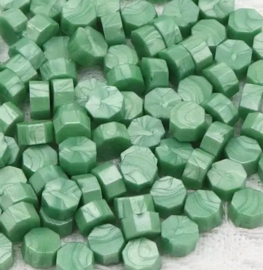 Wax Beads Light Green  pearl