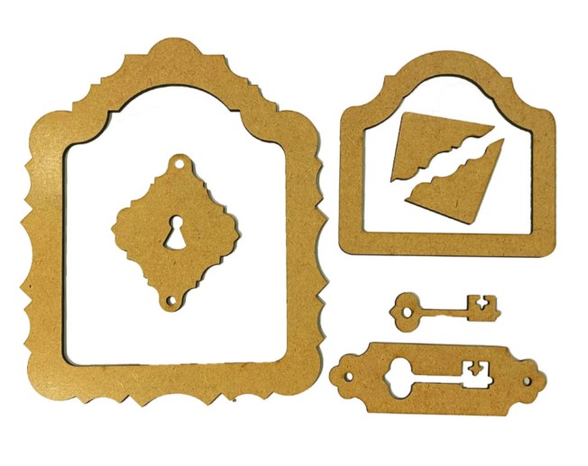 Alice in Christmas - Frame and Key