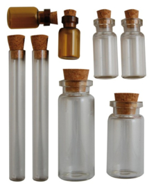 Vintage Corked Vials