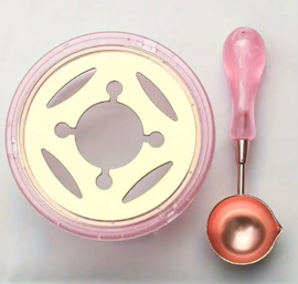Wax Seal Melting Stove Light Pink