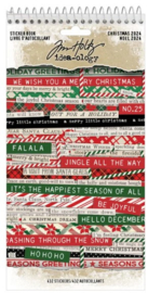 Tim Holtz Christmas 2024 - Sticker Book