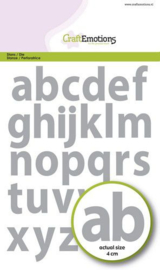 Lowercase Alphabet basic 40mm - Stans