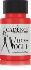 Vogue Leer Verf - Red