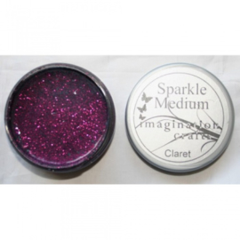 Claret - Sparkle Clear Gel