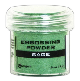 Embossing poeder -  Sage Metallic