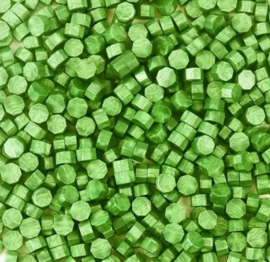 Wax Beads Grass Green pearl