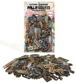 Ephemera Die-cuts Bolted Gears - #66