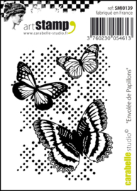 Envolee De Papillons / Vlinders - Mini Clingstamp