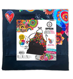 Apron Incl. 3 Crafty buttons Art By Marlene nr.01