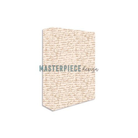 Masterpiece Memory Planner album - Pink Tekst Printed