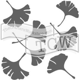 Ginkgo Leaves - Stencil