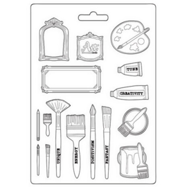 Sunflower Art Brushes - Soft Mould