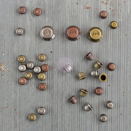 Mechanicals Mini Knobs - Decoratie metaal