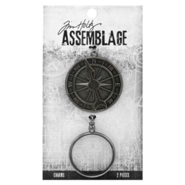 Tim Holtz Charms Compass & Monocle