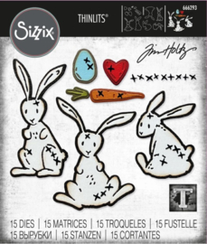 Bunny Stitch - thinlits